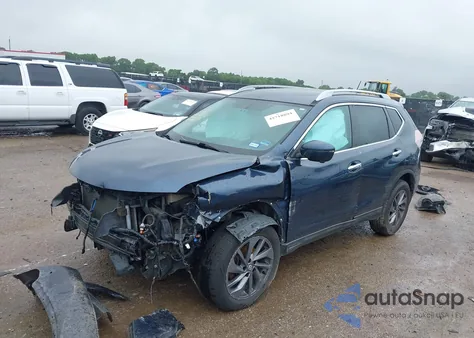 2016 Nissan Rogue Sl from USA, damaged, VIN 5N1AT2MV6GC876959